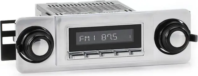 Alt view image 2 of 5 - RetroRadio Compatible with 1967-72 Chevrolet C/K Series Truck Features Include Bluetooth, AUX, AM/FM LAC-M1-119-23-93C