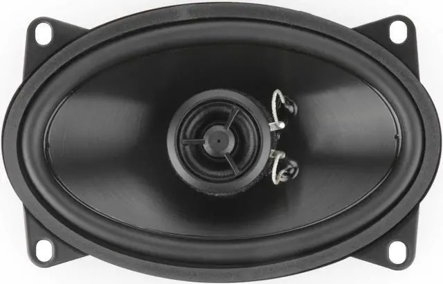 Alt view image 3 of 5 - RetroSound Premium 4"x6" Ultra-thin 2-Way Speaker Pair