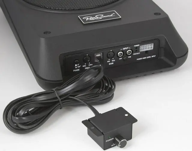 Alt view image 3 of 5 - Amplified Subwoofer System with Wiring Kit RetroSound Car Audio Retro Radio Stereo