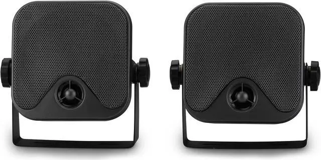 Alt view image 2 of 5 - RetroSound 4" Surface Mount 2-Way Speaker Pair