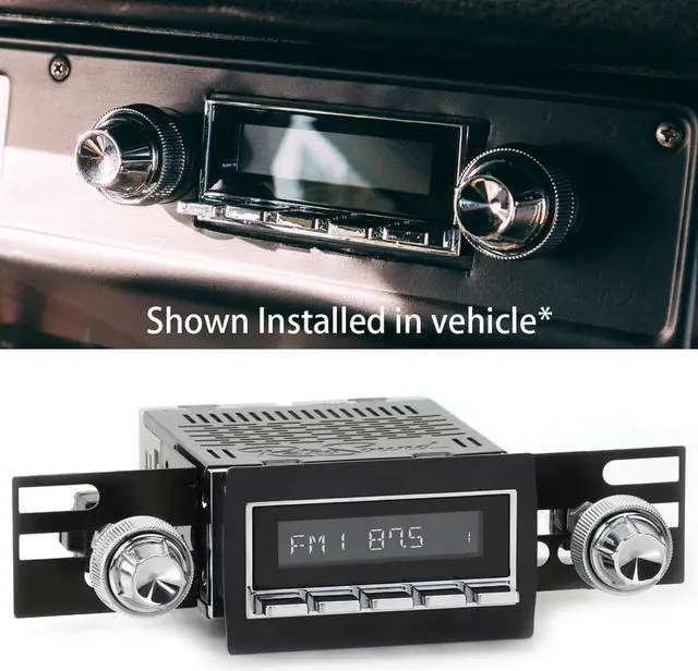 Main image of RetroRadio Compatible with 1971-80 International Scout II Features Include Bluetooth, AUX, AM/FM LAC-M1-250-11-82I