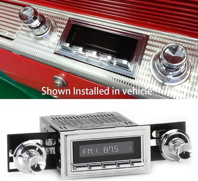 Main image of RetroRadio Compatible with 1961-62 Chevrolet Impala Features Include Bluetooth, AUX, AM/FM LAC-M1-126-09-79C1