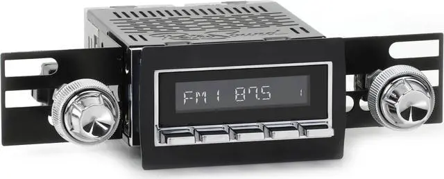Alt view image 2 of 5 - RetroRadio Compatible with 1971-80 International Scout II Features Include Bluetooth, AUX, AM/FM LAC-M1-250-11-82I