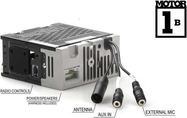 Alt view image 3 of 5 - RetroRadio Compatible with 1971-80 International Scout II Features Include Bluetooth, AUX, AM/FM LAC-M1-250-11-82I
