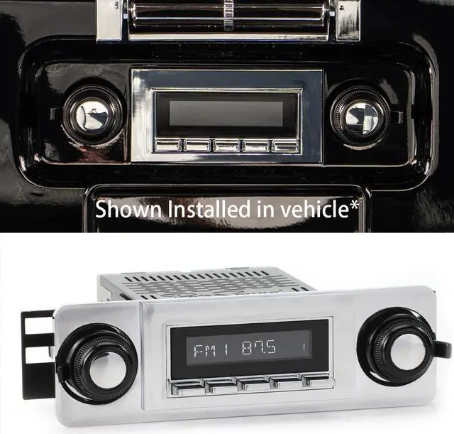 Main image of RetroRadio Compatible with 1967-72 Chevrolet C/K Series Truck Features Include Bluetooth, AUX, AM/FM LAC-M1-119-23-93C