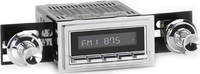 Alt view image 2 of 5 - RetroRadio Compatible with 1961-62 Chevrolet Impala Features Include Bluetooth, AUX, AM/FM LAC-M1-126-09-79C1