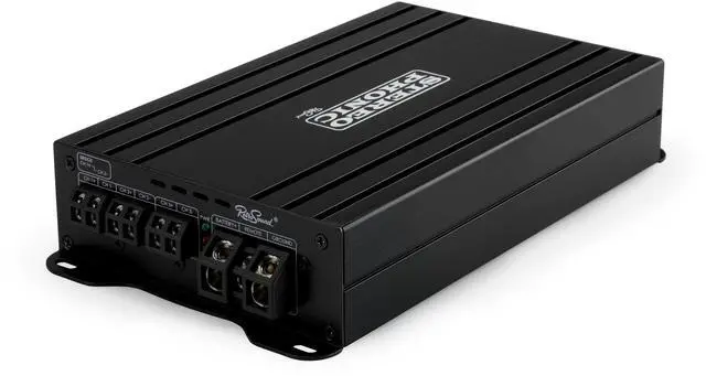 Alt view image 2 of 2 - Stereophonic 3-channel Class D Power Amplifier with Wiring Kit