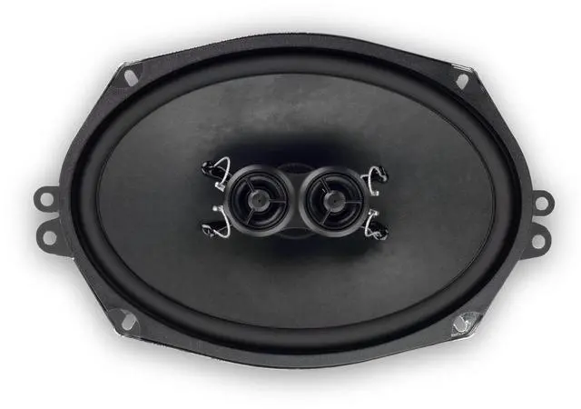 Alt view image 3 of 5 - RetroSound Premium 6"x9" DVC Ultra-thin 2-Way Dash Speaker
