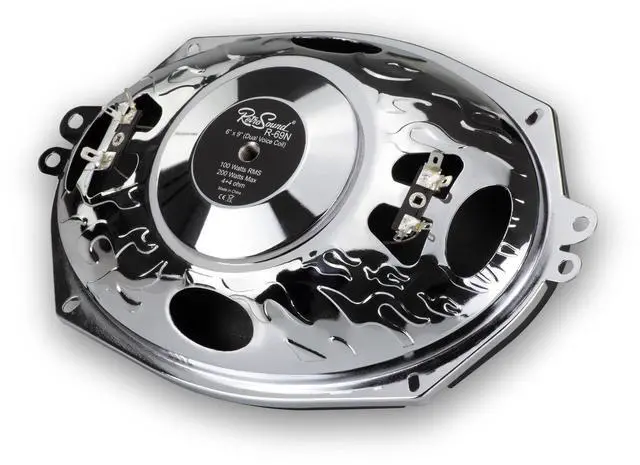 Alt view image 2 of 5 - RetroSound Premium 6"x9" DVC Ultra-thin 2-Way Dash Speaker