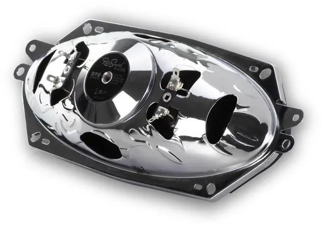 Alt view image 2 of 5 - RetroSound Premium 4"x10" DVC Ultra-thin 2-Way Dash Speaker