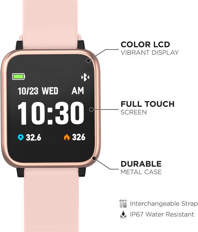 Q7 Smartwatch Fitness Tracker with Interchangeable Straps, Screen, iPhone Android 900006R-18-P04 Wearable Technology - Newegg.com