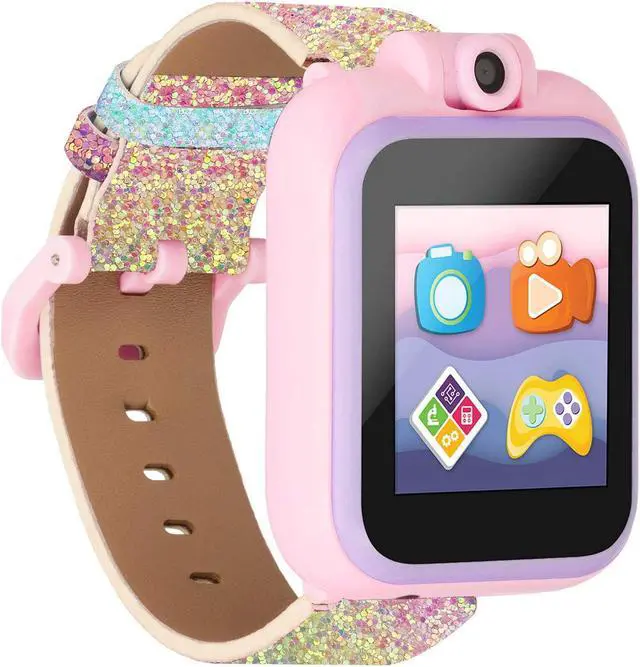 Main image of PlayZoom 2 Kids Smartwatch - Video Camera Selfies STEM Learning Educational Fun Games, MP3 Music Player Audio Books Touch Screen Sports Digital Watch Gift for Kids Toddlers Boys Girls Fun Prints