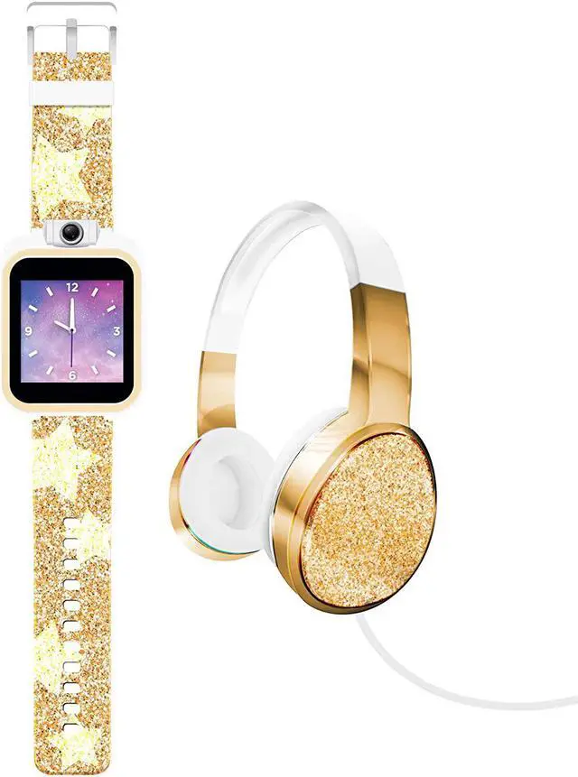 Alt view image 3 of 7 - PlayZoom 2 Kids Smartwatch & Headphones - Video Camera Selfies STEM Learning Educational Fun Games, MP3 Music Player Audio Books Touch Screen Sports Digital Watch Gift for Kids Toddlers Boys Girls