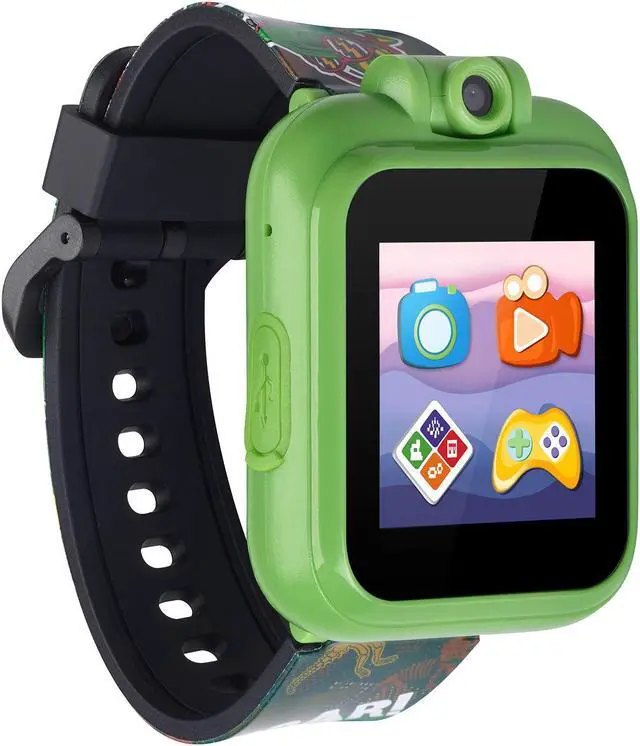 Main image of Kids Smart Watch PlayZoom 2 - Video Camera Selfies STEM Learning Educational Fun Games, MP3 Music Player Audio Books Touch Screen Sports Digital Watch Gift for Kids Toddlers Boys Girls Fun Prints