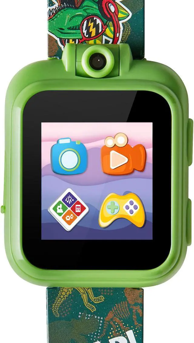 Alt view image 2 of 7 - Kids Smart Watch PlayZoom 2 - Video Camera Selfies STEM Learning Educational Fun Games, MP3 Music Player Audio Books Touch Screen Sports Digital Watch Gift for Kids Toddlers Boys Girls Fun Prints