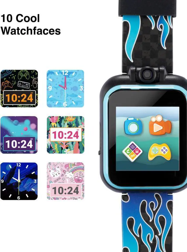 Alt view image 5 of 7 - Kids Smart Watch PlayZoom 2 - Video Camera Selfies STEM Learning Educational Fun Games, MP3 Music Player Audio Books Touch Screen Sports Digital Watch Gift for Kids Toddlers Boys Girls Fun Prints
