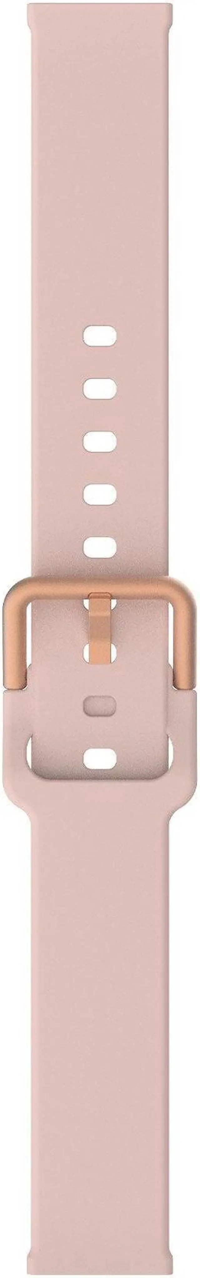 Alt view image 2 of 3 - iTouch Air 3 40mm/Sport 3 Extra Interchangeable Strap, Replacement Smartwatch Straps, Silicone Straps For Smartwatches Compatible with iTouch Air 3/Sport 3 (Blush Silicone)