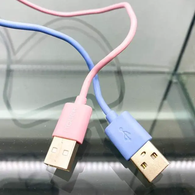 Alt view image 3 of 7 - PlayZoom Smartwatch for Kids Charger Cable, Replacement USB Charging Cord for PlayZoom Children's Smartwatches, Compatible ONLY for The PlayZoom Kids Smartwatch (Blue, 1 Foot)