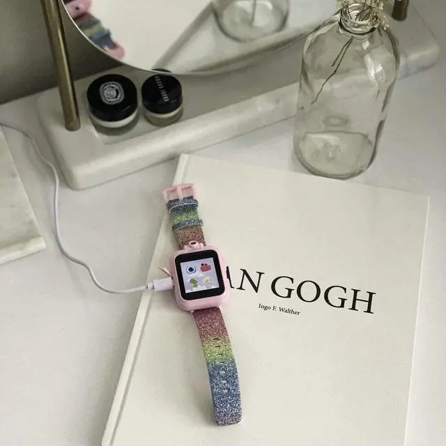 Alt view image 5 of 7 - PlayZoom Smartwatch for Kids Charger Cable, Replacement USB Charging Cord for PlayZoom Children's Smartwatches, Compatible ONLY for The PlayZoom Kids Smartwatch (Pink, 5 Feet)