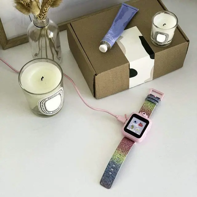 Alt view image 4 of 7 - PlayZoom Smartwatch for Kids Charger Cable, Replacement USB Charging Cord for PlayZoom Children's Smartwatches, Compatible ONLY for The PlayZoom Kids Smartwatch (Pink, 5 Feet)