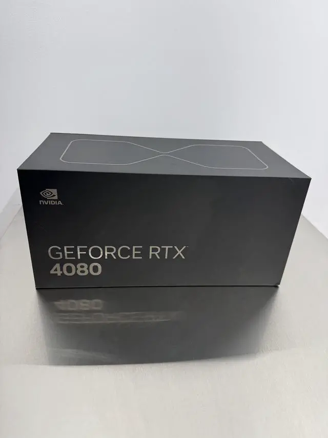 Main image of NVIDIA GeForce RTX 4080 Founders Edition Graphics Card 16GB GDDR6X - Titanium and Black