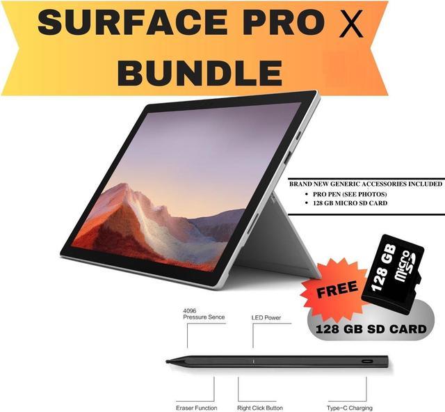 Microsoft Surface Pro X - 13 Microsoft SQ1 8GB RAM 256GB Storage LTE -  Used | Bundle Pen+Micro SD Card