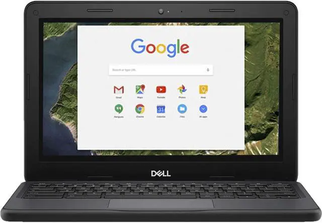 Main image of Restored Dell Chromebook 5190 - 11.6" Intel Celeron N3350 1.1 Ghz 4GB RAM 32GB Storage (Restored: Good)