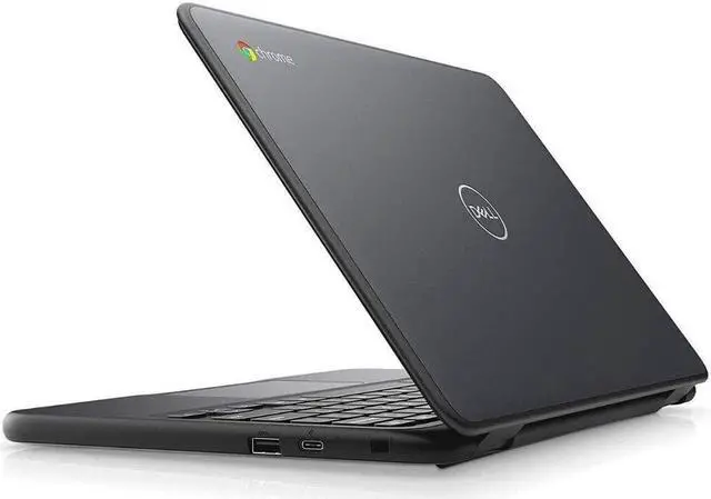 Alt view image 3 of 5 - Restored Dell Chromebook 5190 - 11.6" Intel Celeron N3350 1.1 Ghz 4GB RAM 32GB Storage (Restored: Good)