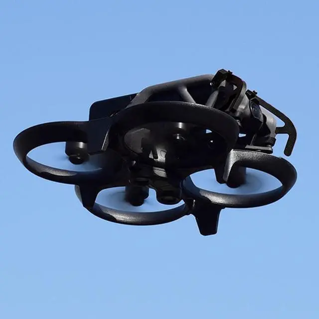 Alt view image 4 of 5 - Avata Gimbal Bumper, Aluminum Alloy Gimbal Guard Bump-resistant, Drone Camera Lens Protector for DJI Avata Accessories Black
