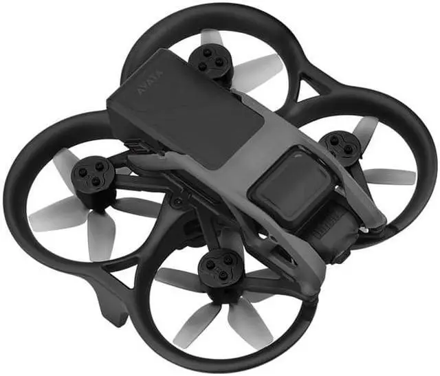 Alt view image 4 of 7 - Motor Cap Engine Protector for DJI Avata Motor Cover Aluminum Alloy Motor Dust-proof Protective Cover Accessory for DJI Avata Black