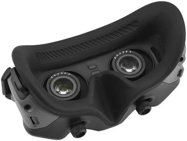 Alt view image 4 of 7 - Avata Goggles 2 Eye Mask Silicone Protective Cover Headband Strap for DJI Avata G2 VR Glasses Accessories Black