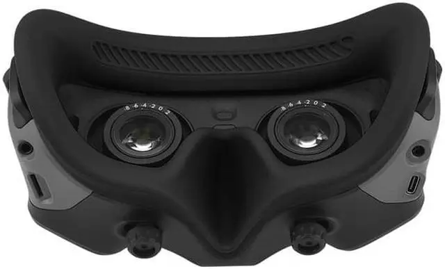 Alt view image 2 of 7 - Avata Goggles 2 Eye Mask Silicone Protective Cover Headband Strap for DJI Avata G2 VR Glasses Accessories Black