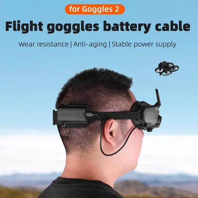 Alt view image 2 of 7 - DJI Avata Pro-View Combo Goggles 2 Accessories Battery Clip Holder and Power Charging Cabble