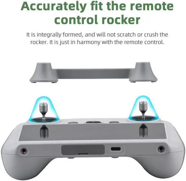 Alt view image 5 of 7 - Rocker Guard Protector for DJI Mini 3 Pro Remote Control Joystick Guard Cover Control Stick Protective Bracket Mini 3 Accessories