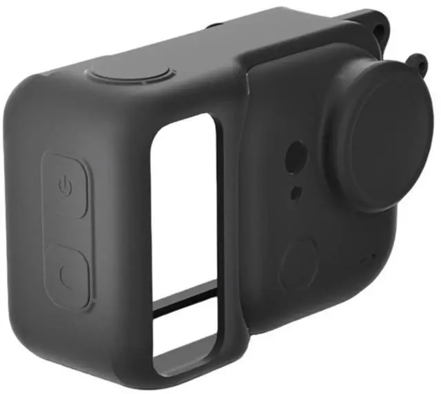 Alt view image 3 of 7 - Wtohoby Silicone Case for Insta360 Go Ultra Scratch-proof Sleeve Lens Cover Cap Protector Lanyard Action Camera Protective Accessories Kit