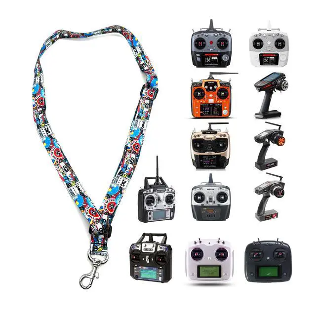 Alt view image 7 of 7 - Wtohoby RC Transmitter Lanyard Strap Neck for Radio link RC8X/AT10II/AT9S/AT9S Pro/RC6GS V3/RC4GS V3/T8FB/X4/X6/T12D/T16D, Compatible with FLYSKY FS-I6/FS-I6S/FS-i6X Remote Controller Transmitters