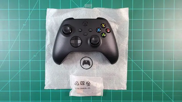 Alt view image 6 of 10 - Xbox M07491-CB Xbox Wireless Core Controller (Carbon Black) - Xbox Series X/Xbox Series S
