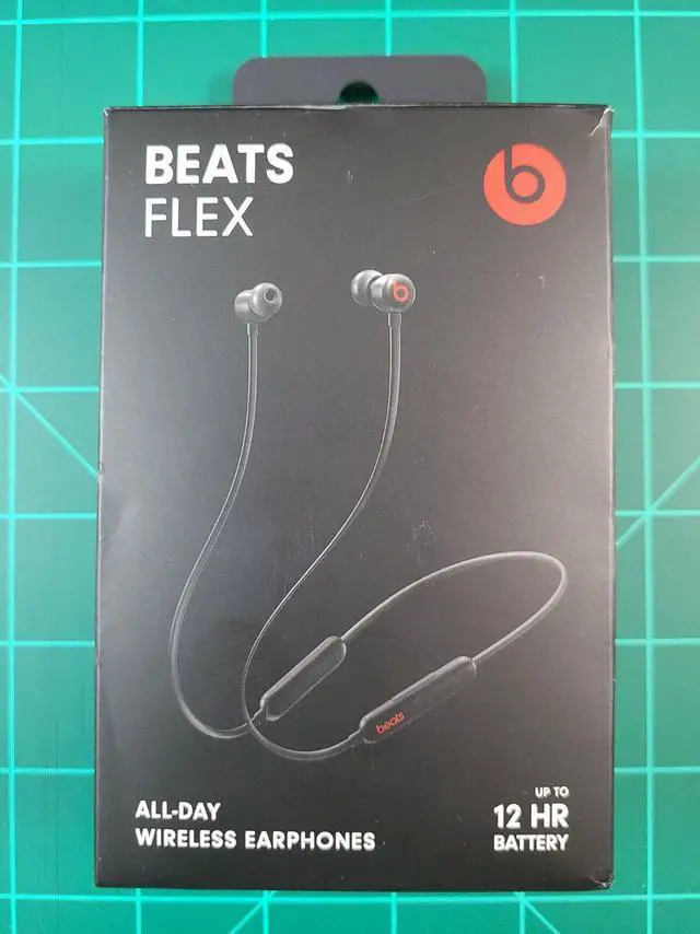 Alt view image 14 of 20 - Beats by Dr. Dre Beats Flex All-Day Wireless In-Ear Earphones MYMC2LL/A - Beats Black