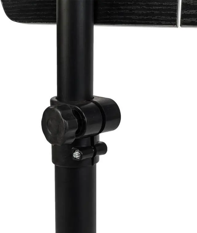 Alt view image 4 of 7 - QXDRAGON Overbed Bedside Desk Mobile Rolling Laptop Stand Tilting Table with Wheels Height Adjustable Tray Table for Laptop Bed Sofa Side Table(Black, 4-Wheel)