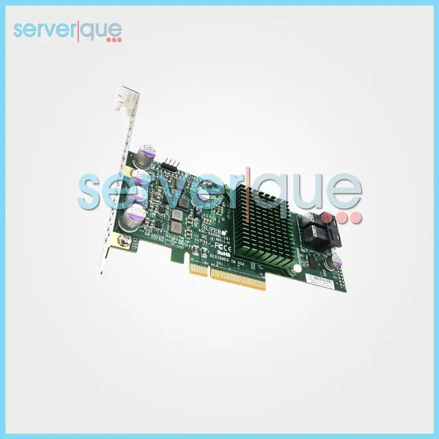 Alt view image 3 of 4 - Supermicro 12Gbps SAS 8 Port PCIe 3.0 Internal Raid HBA