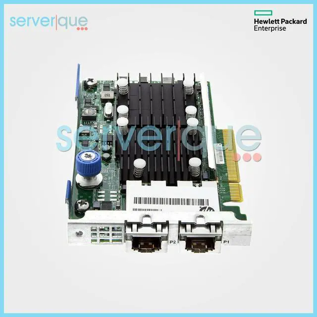 Alt view image 3 of 3 - HP FlexFabric 10Gb Dual Port 533FLR-T Adapter 701534-001 700757-001