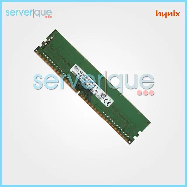 Alt view image 4 of 6 - Hynix HMA81GU6JJR8N-VK 8GB Memory Module - DDR4 - 2666 MHz - 288-Pins - PC4-21300 - Unbuffered Non-ECC - CL19 - 1.2 Volts