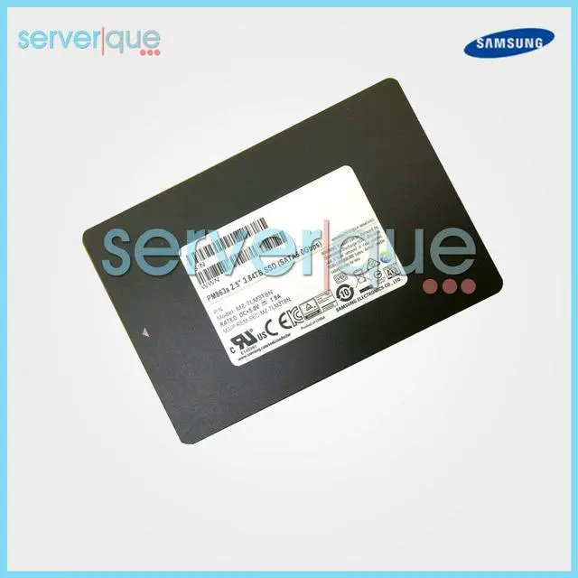 Alt view image 5 of 6 - Samsung Enterprise PM863a SATA 3.84TB SSD Business MZ-7LM3T8N 2.5" Hard Drive