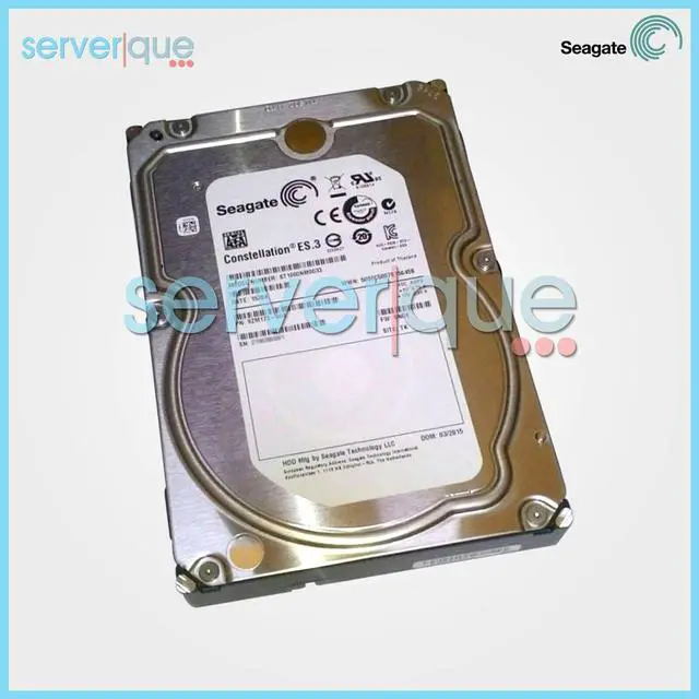 Alt view image 2 of 3 - ST1000NM0033 Seagate 1TB 7.2K RPM SATA 6Gbps 3.5" LFF 128MB Cache Hard Drive