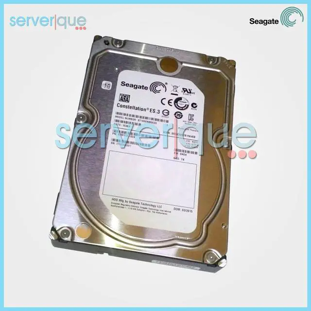 Alt view image 3 of 3 - ST1000NM0033 Seagate 1TB 7.2K RPM SATA 6Gbps 3.5" LFF 128MB Cache Hard Drive