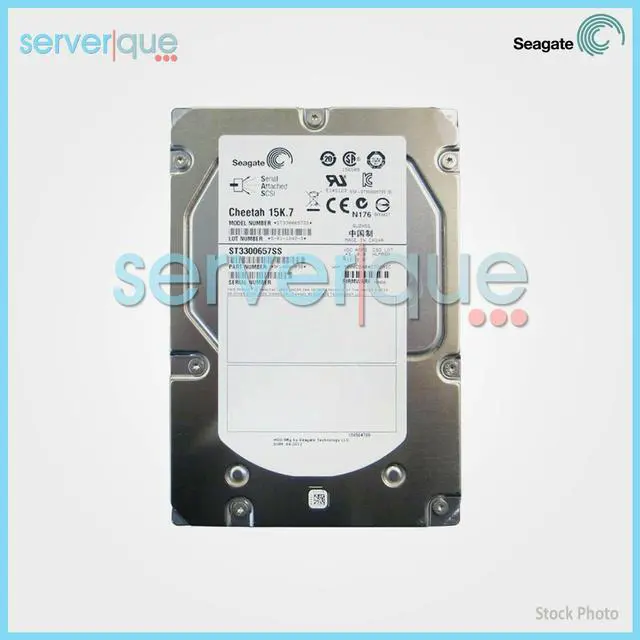 Main image of ST3300657SS Seagate 300GB SAS 3.5" LFF 6G 15K Hard Drive 45E7953