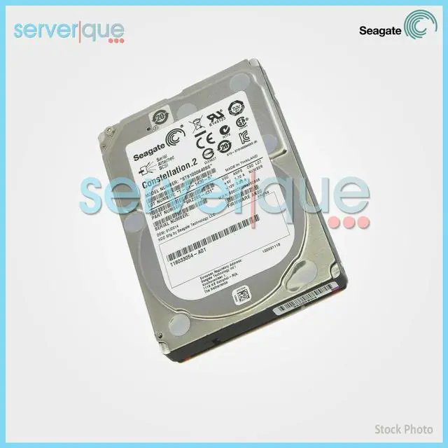 Alt view image 3 of 5 - ST91000640SS Seagate 1TB SAS 6G 2.5" SFF 7.2K Hard Drive
