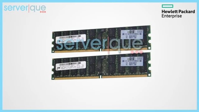 Alt view image 3 of 5 - HP 497767-B21 8GB DDR2 SDRAM Memory Module