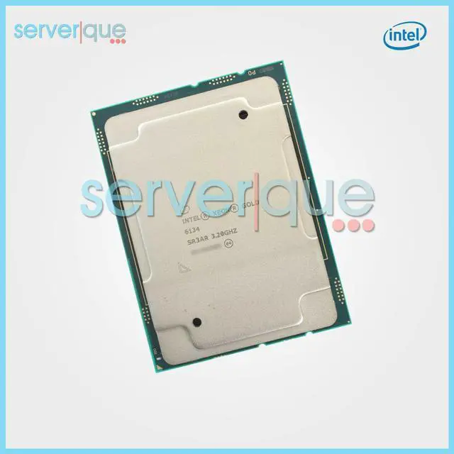 Alt view image 2 of 3 - SR3AR Intel Xeon Gold 6134 8-Core 3.20GHz 24.75M L3 10.40GT/s LGA3647 Processor