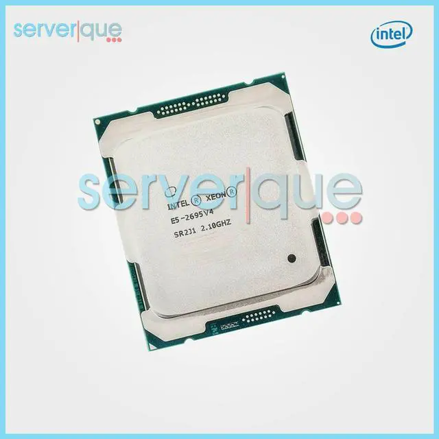 Alt view image 2 of 3 - SR2J1 Intel Xeon E5-2695 v4 18-Core 2.10GHz QPI 45M 120W FCLGA2011-3 Processor